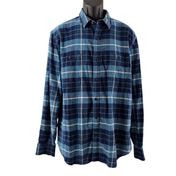 Lucky Brand Saturday Stretch Men’s Classic Fit Cotton Long Sleeve Shirt - Large - Picture 6 of 12